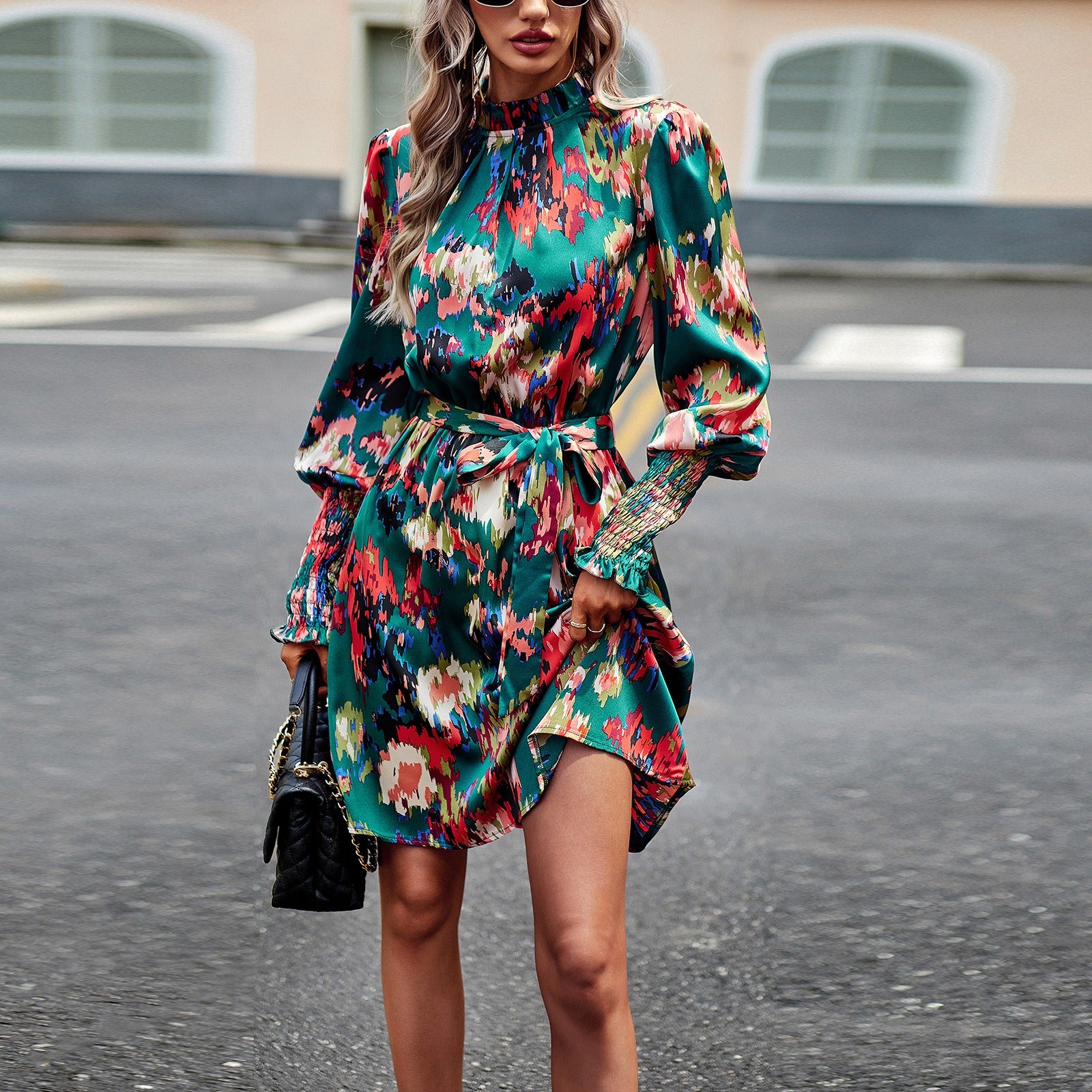 Elegant Long Sleeve Dress