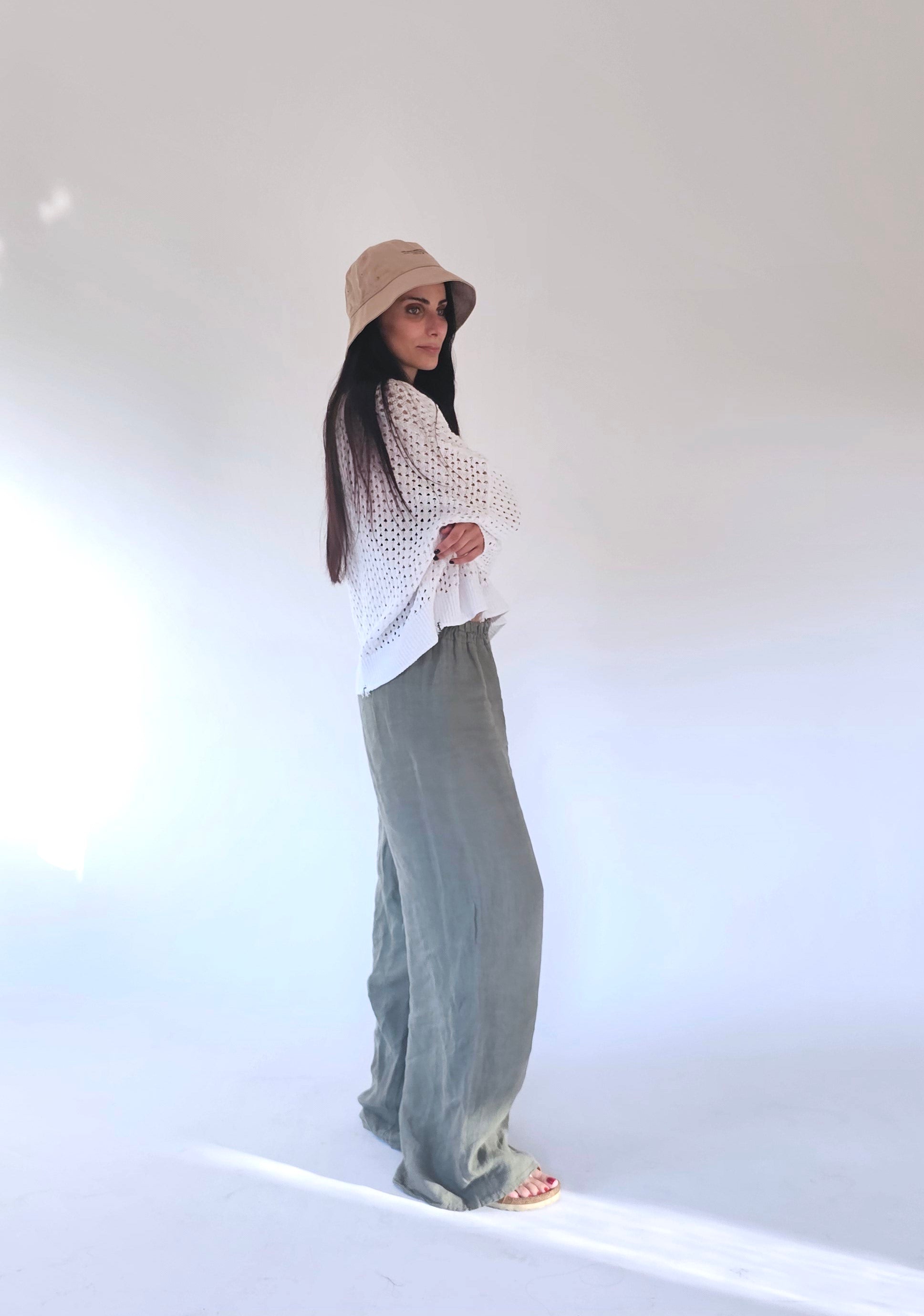 Maglione Traforato in Cotone - Fabiana
