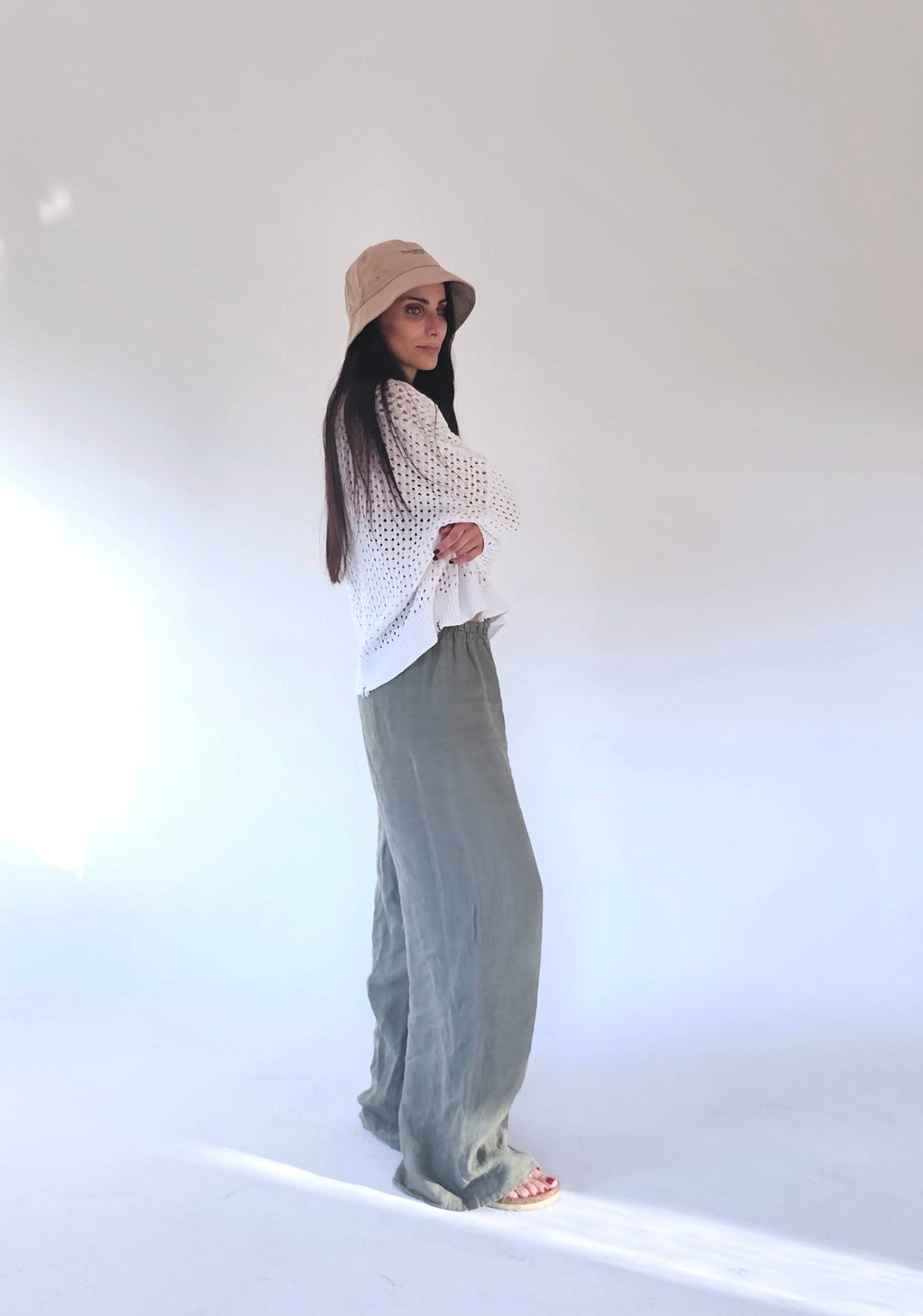 Maglione Traforato in Cotone - Fabiana