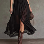 Riviera Noir Shirt Dress