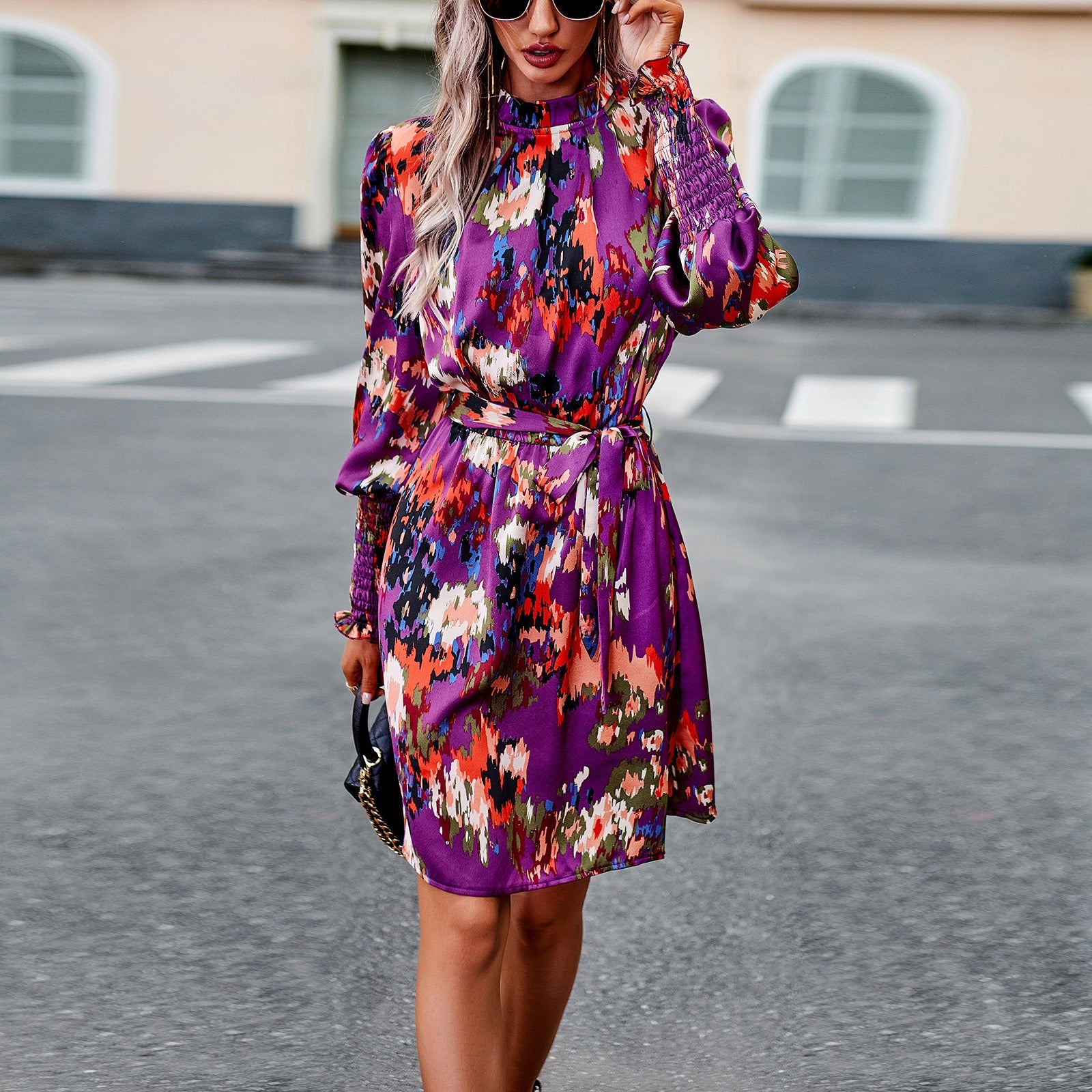 Elegant Long Sleeve Dress