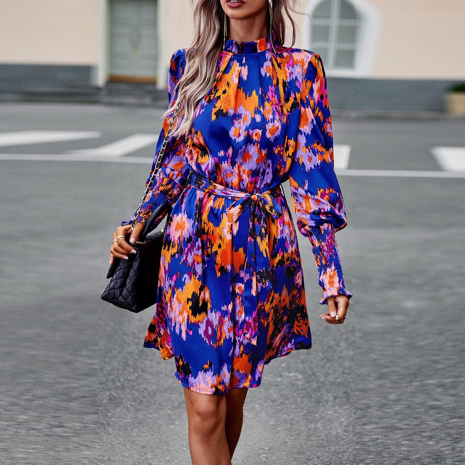 Elegant Long Sleeve Dress