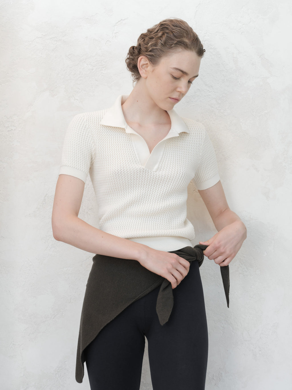 Polo Crochet in Cotone 100% - Made in Italy
