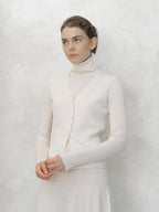 Cardigan a Costine in Merino Extra Fine