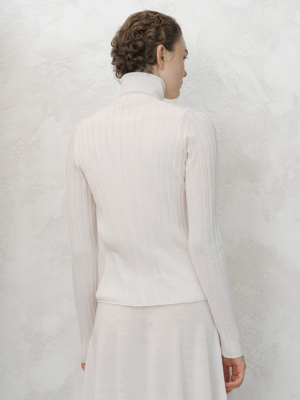 Cardigan a Costine in Merino Extra Fine