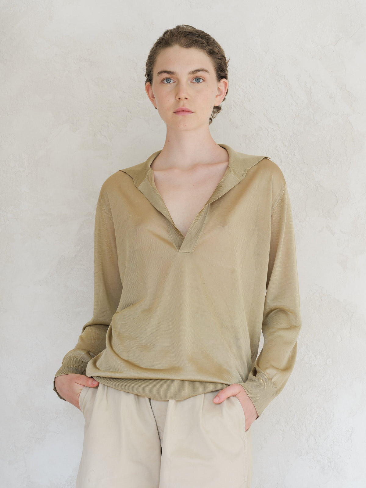 Polo in Seta Mulberry