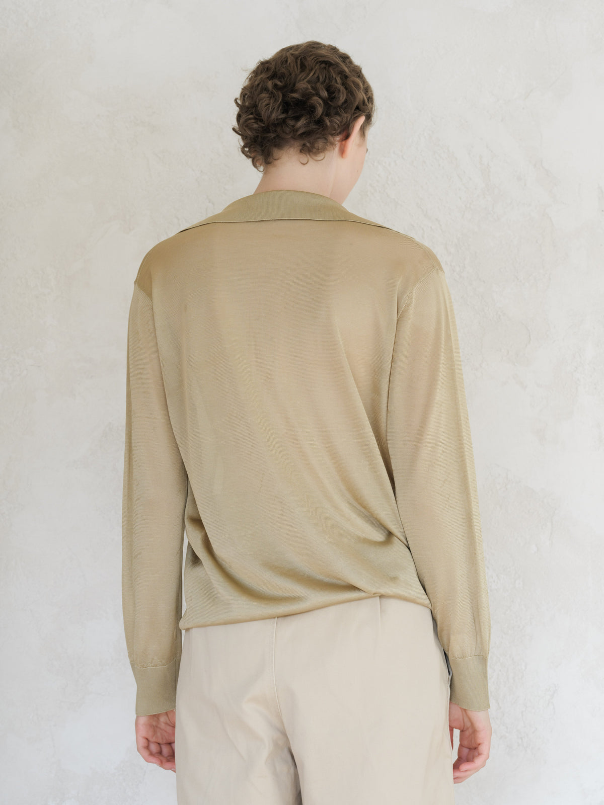 Polo in Seta Mulberry