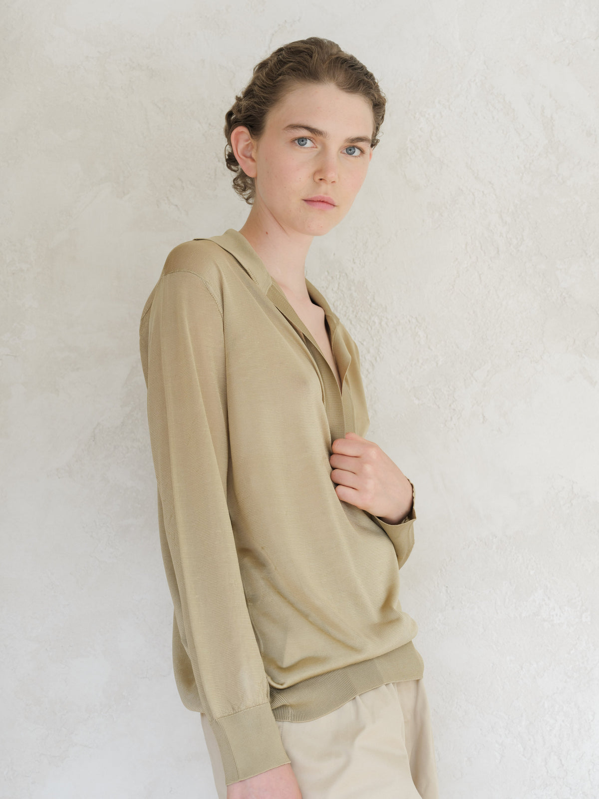 Polo in Seta Mulberry