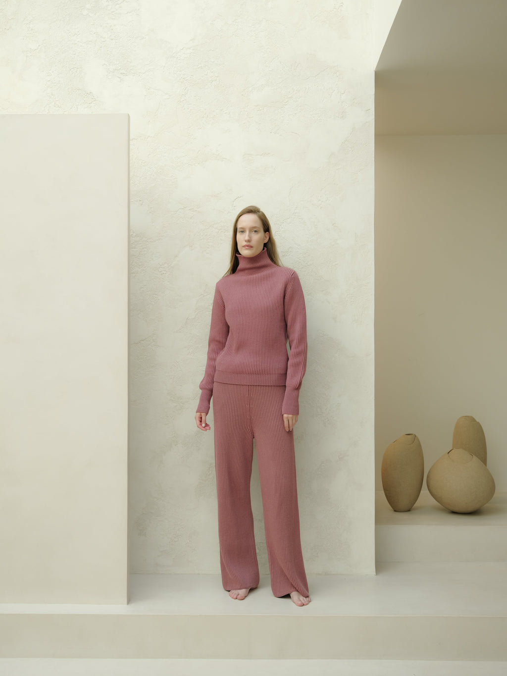 Pantaloni Lounge in Lana Merino Extrafine