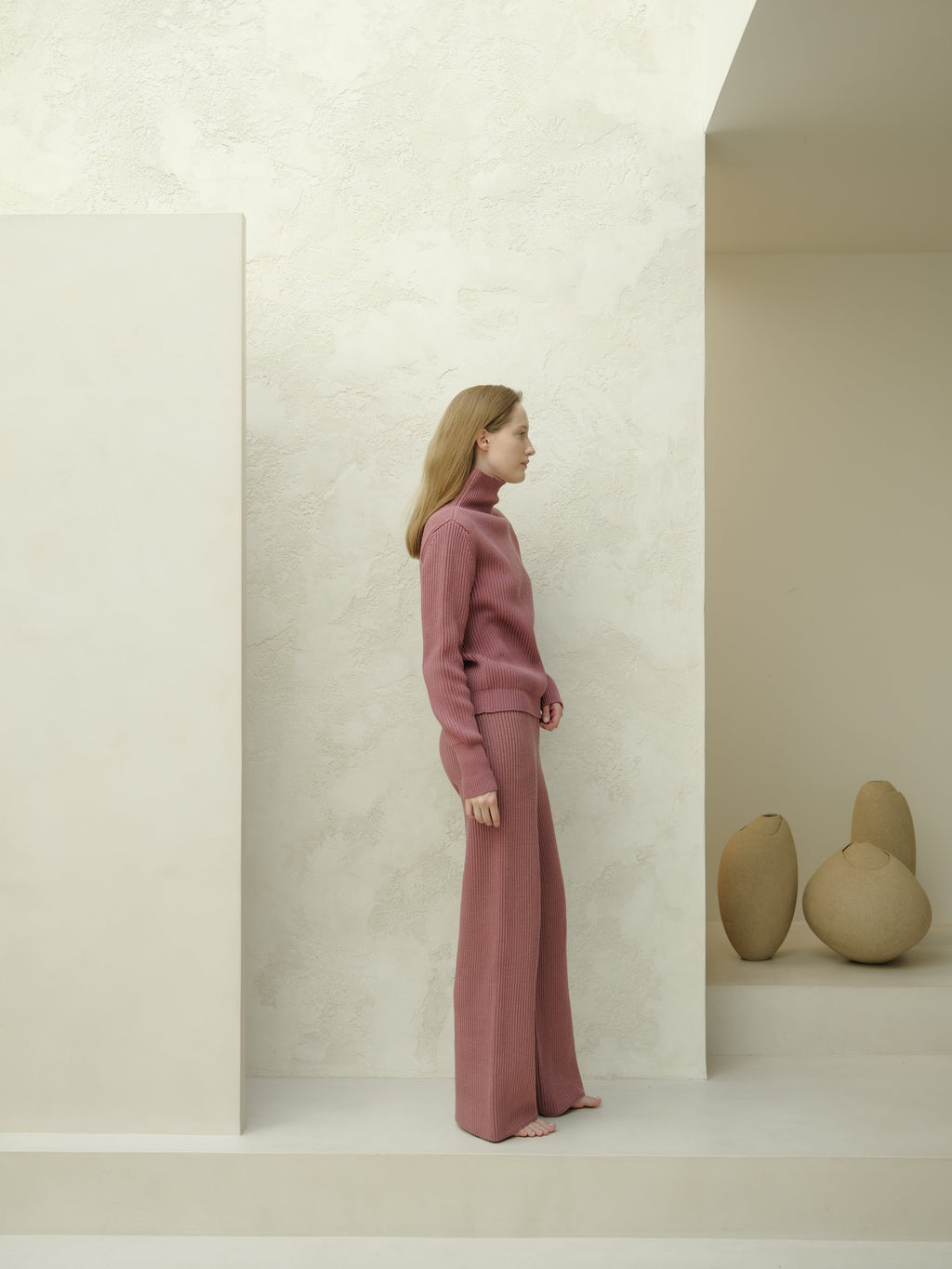 Pantaloni Lounge in Lana Merino Extrafine