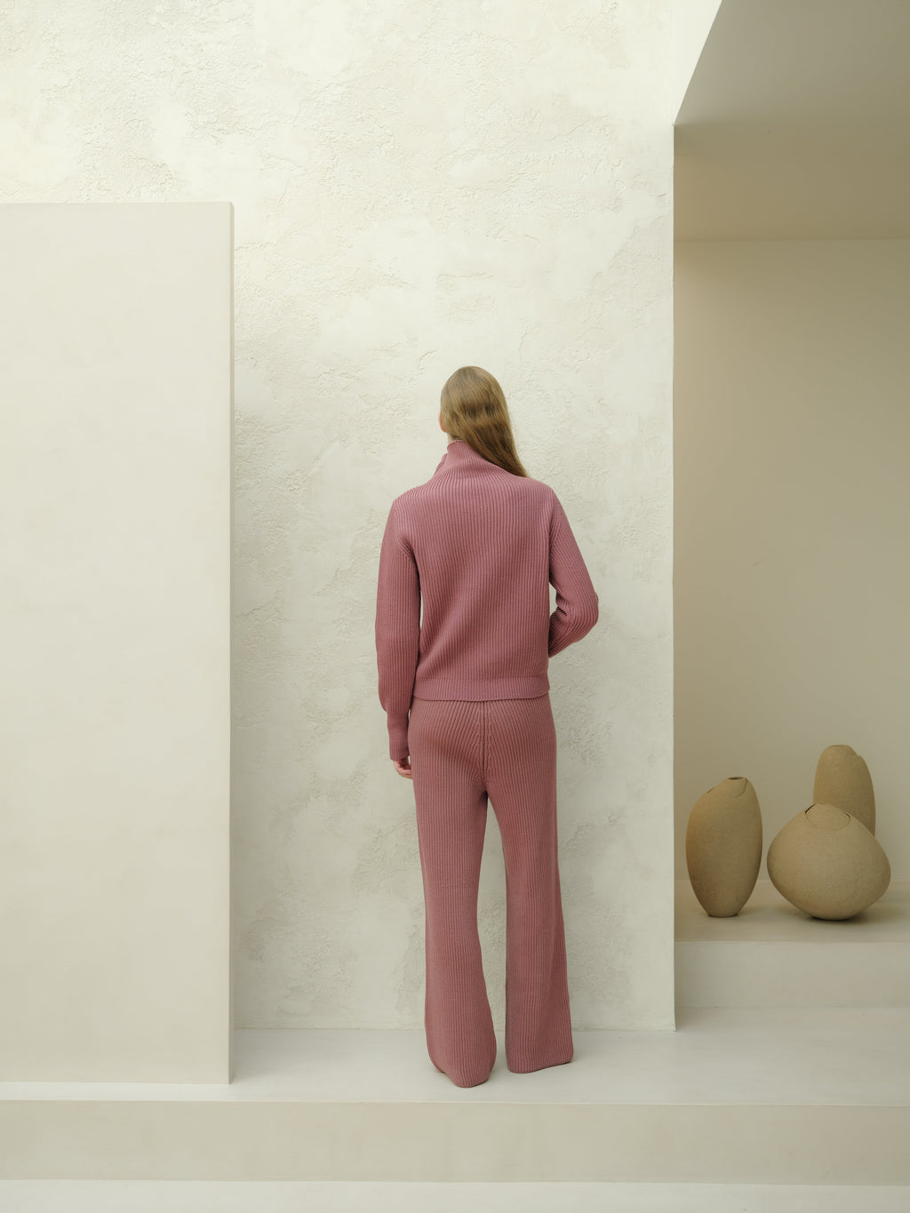 Pantaloni Lounge in Lana Merino Extrafine