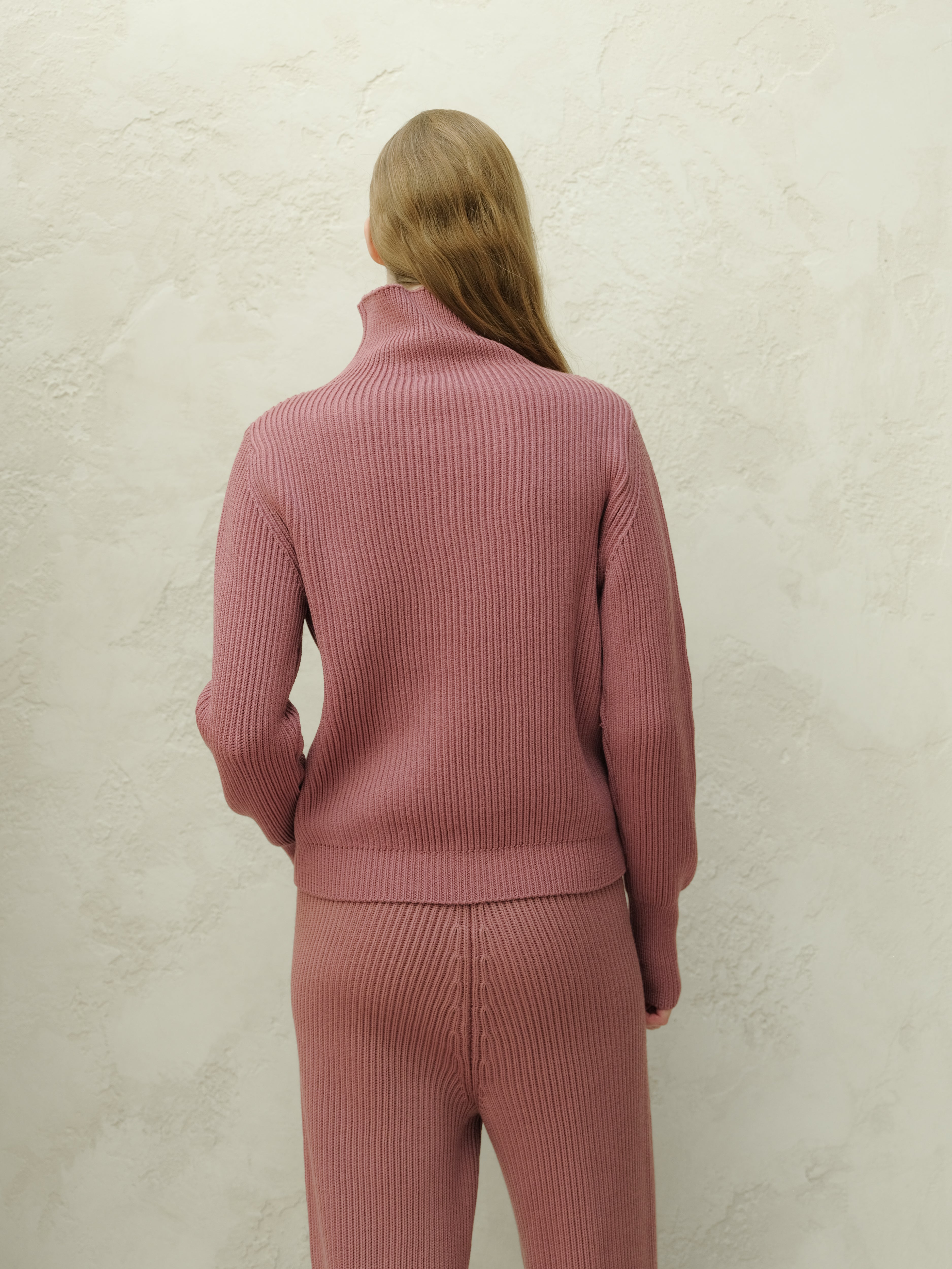 Extra Fine Merino High Neck Sweater