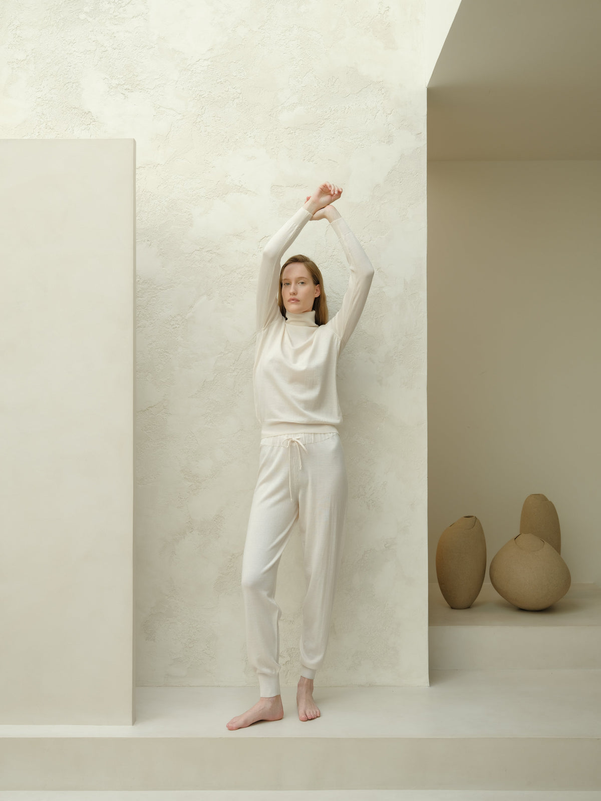 Pantaloni in Cashwool® Merino Extrafine