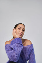 Maglione Senza Spalle con Spacchi Laterali - Nina