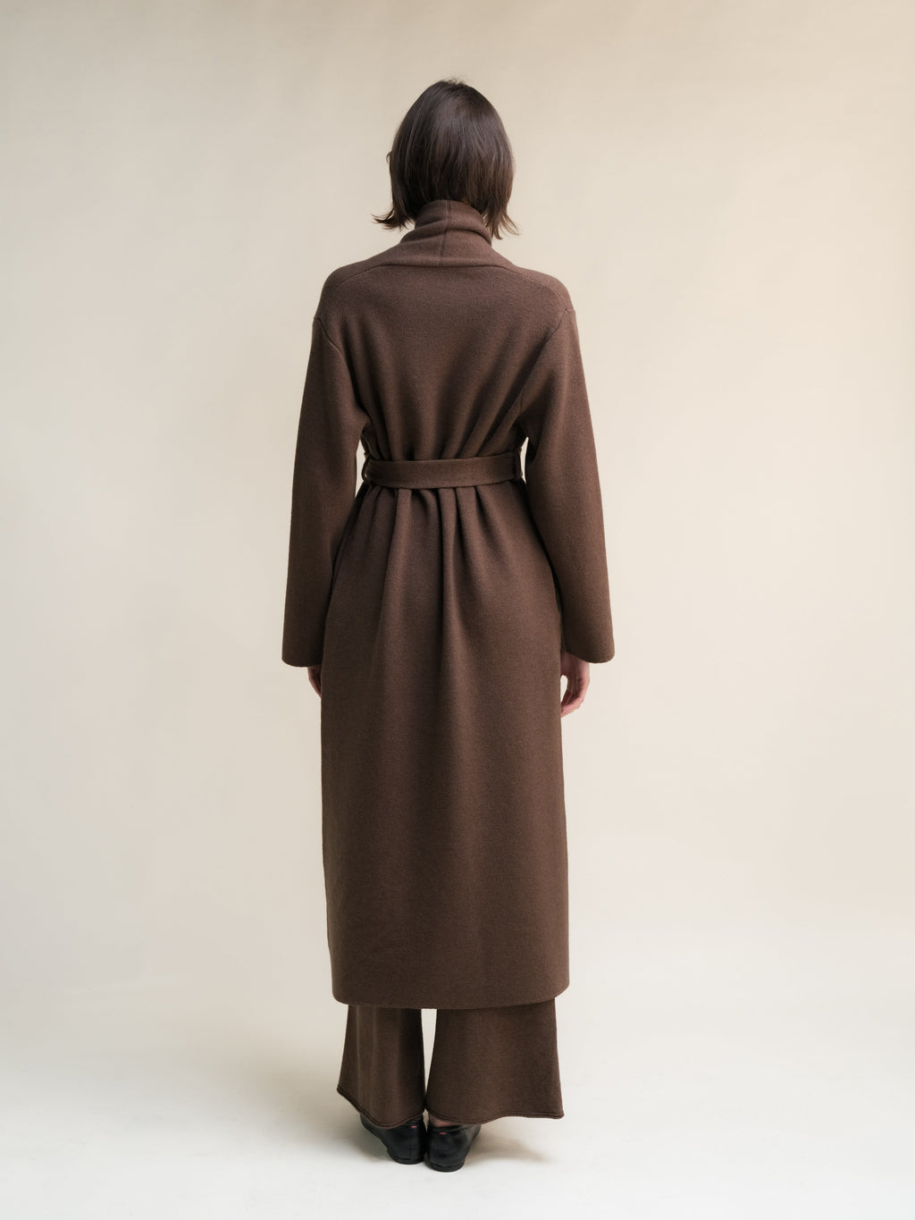 Cappotto Vestaglia in Misto Cashmere