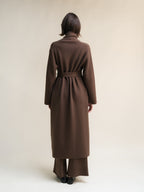 Cappotto Vestaglia in Misto Cashmere