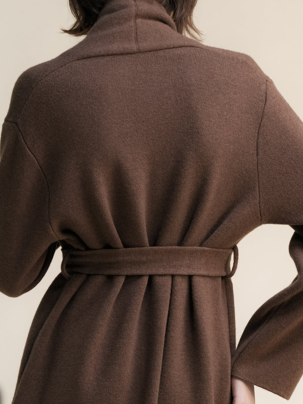Cappotto Vestaglia in Misto Cashmere