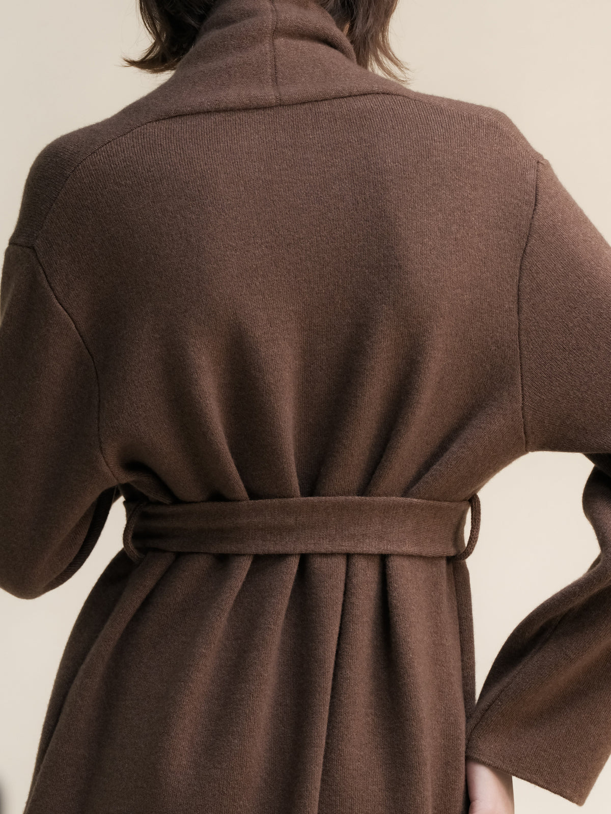 Cappotto Vestaglia in Misto Cashmere