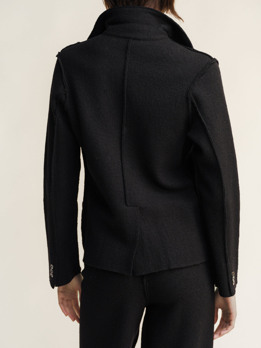 Boiled Wool "Bar" Jacket