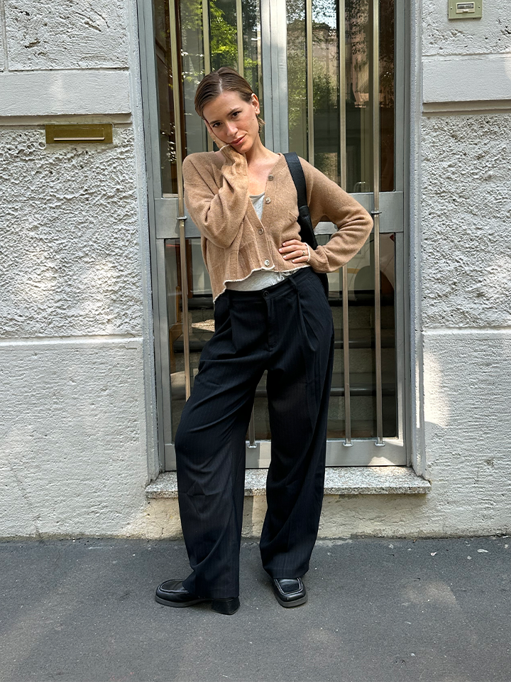 Cristina cardigan corto