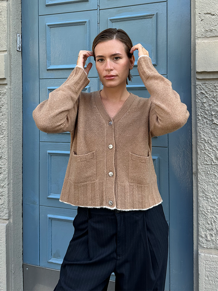 Cristina cardigan corto