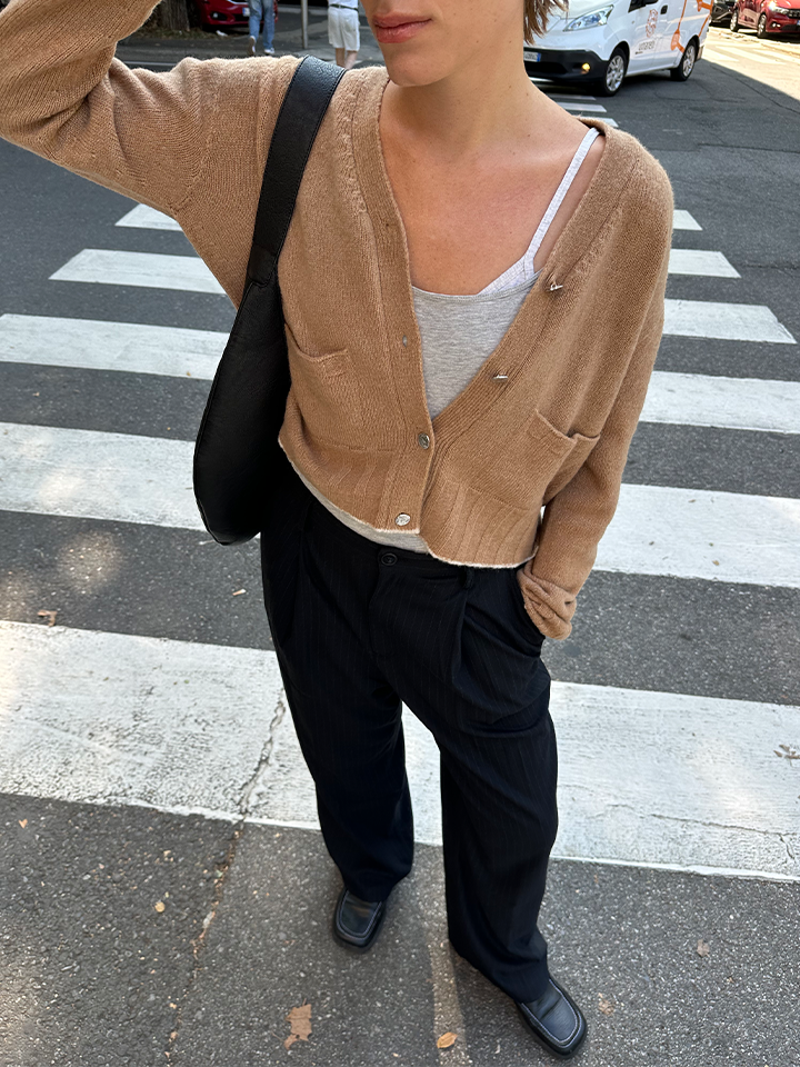 Cristina cardigan corto