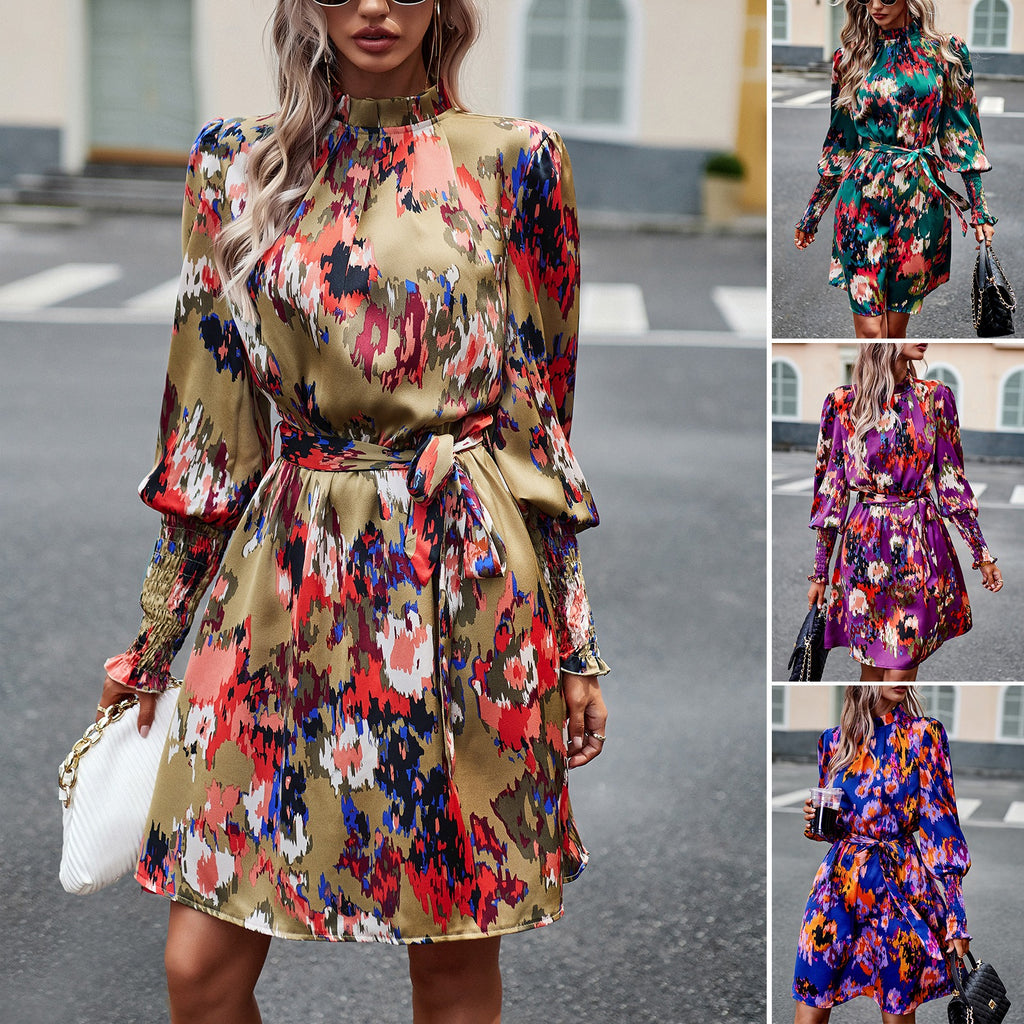 Elegant Long Sleeve Dress