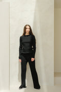 Extra Fine Merino Ribbed Crewneck-0