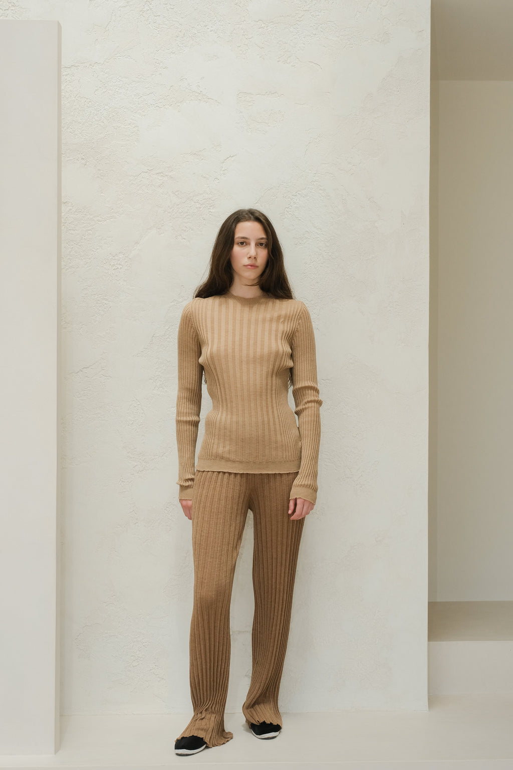 Extra Fine Merino Ribbed Crewneck-3