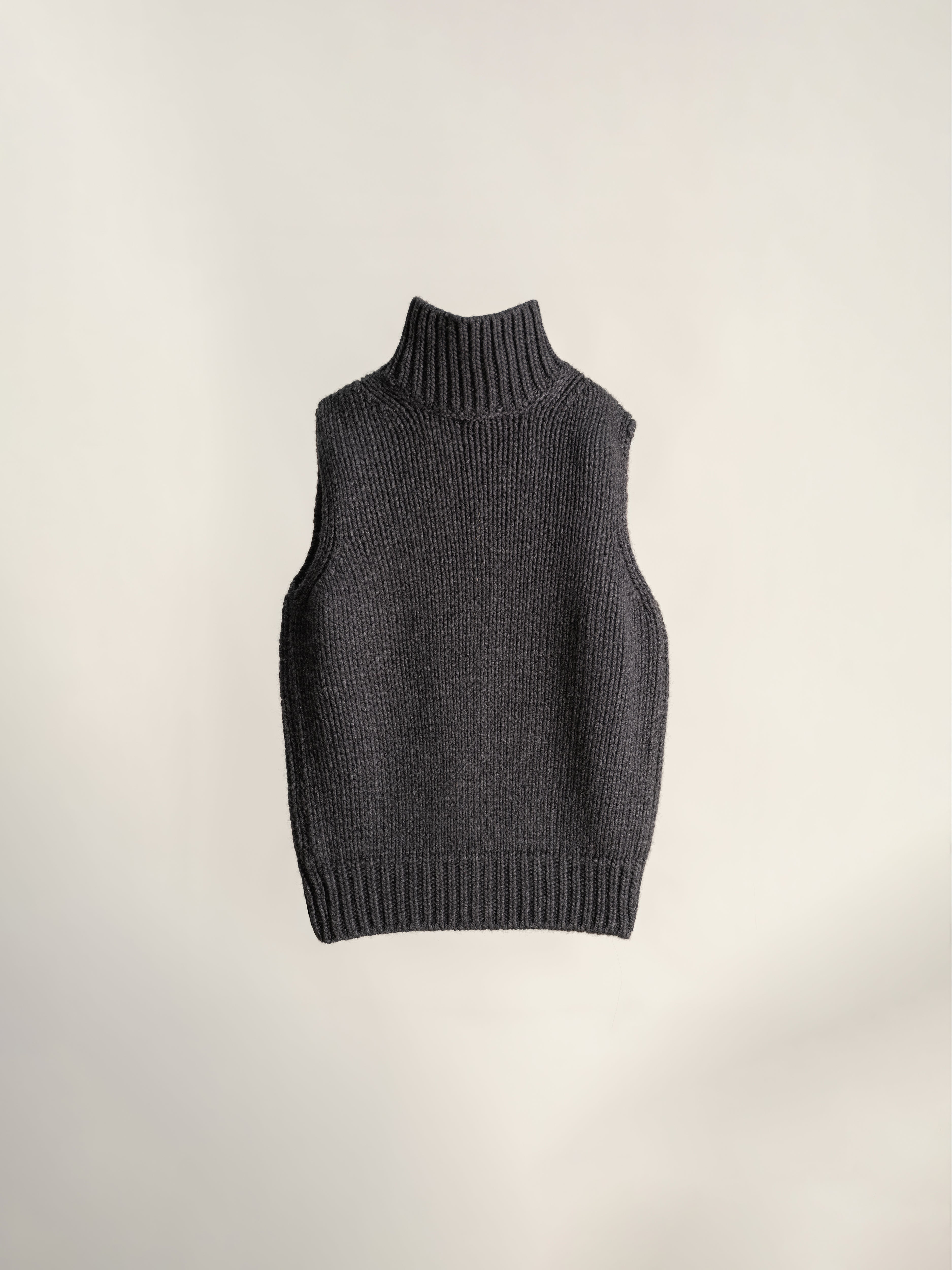 Cashmere Mix Sleeveless Top