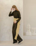 Cashmere Mix Wide-Leg Trousers