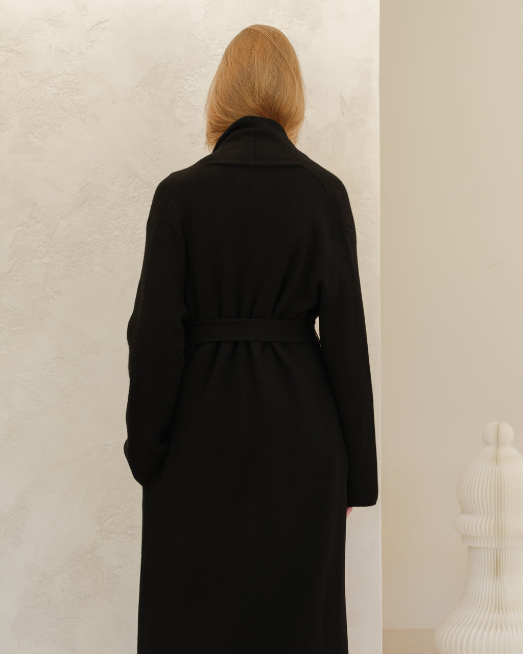 Cappotto Vestaglia in Misto Cashmere
