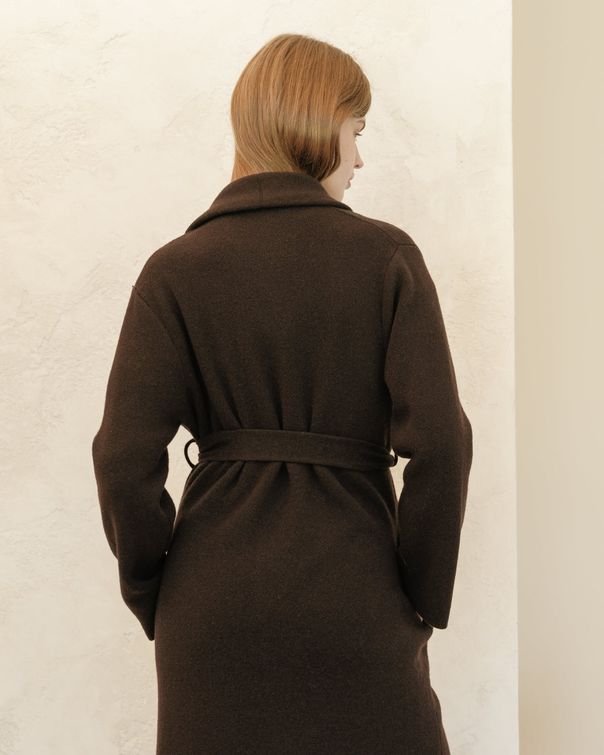 Cappotto Vestaglia in Misto Cashmere