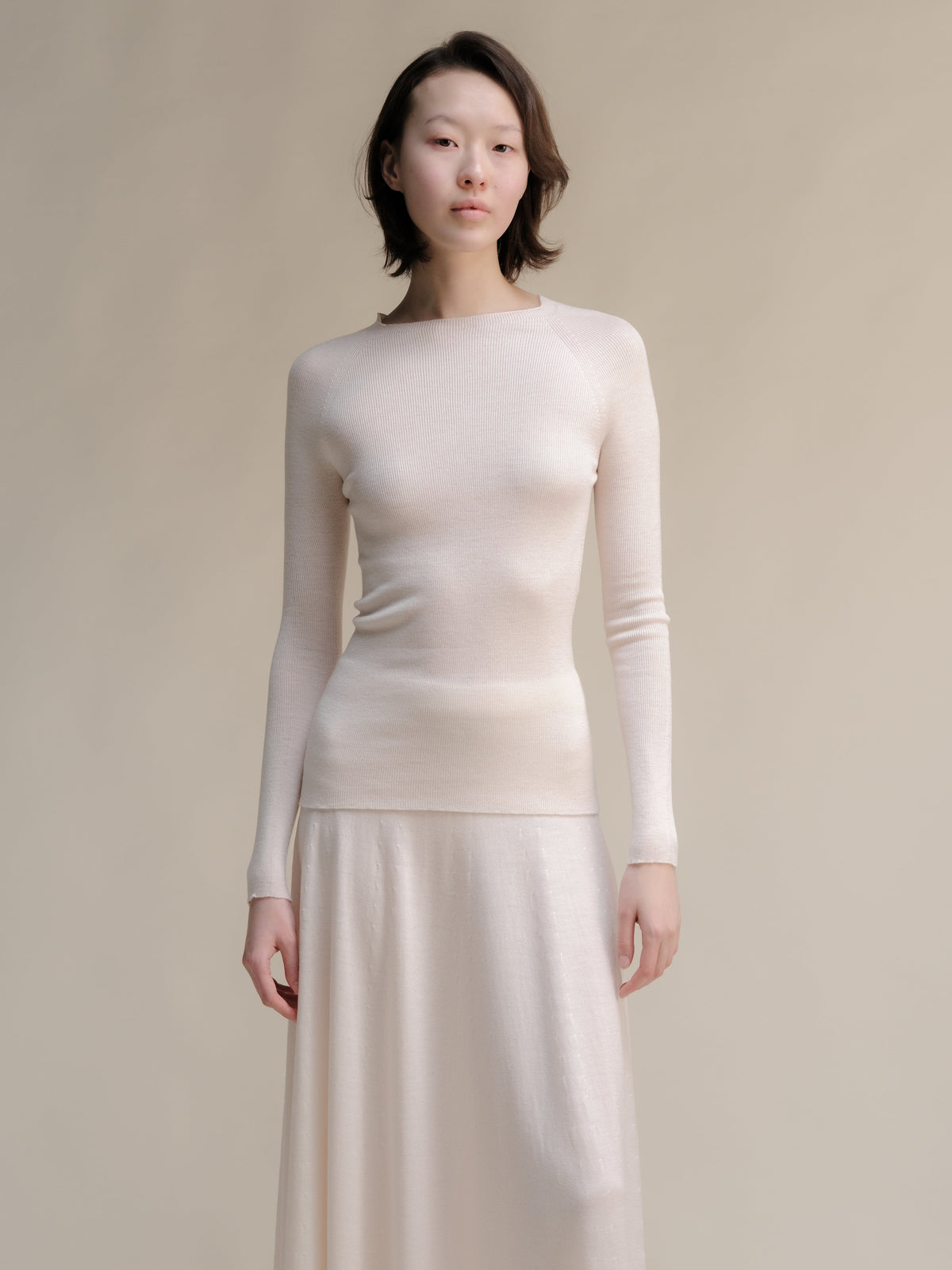 Maglia Slim in Cashwool® Merino Extrafine