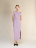 Cashmere Mix Boat Neck Dress