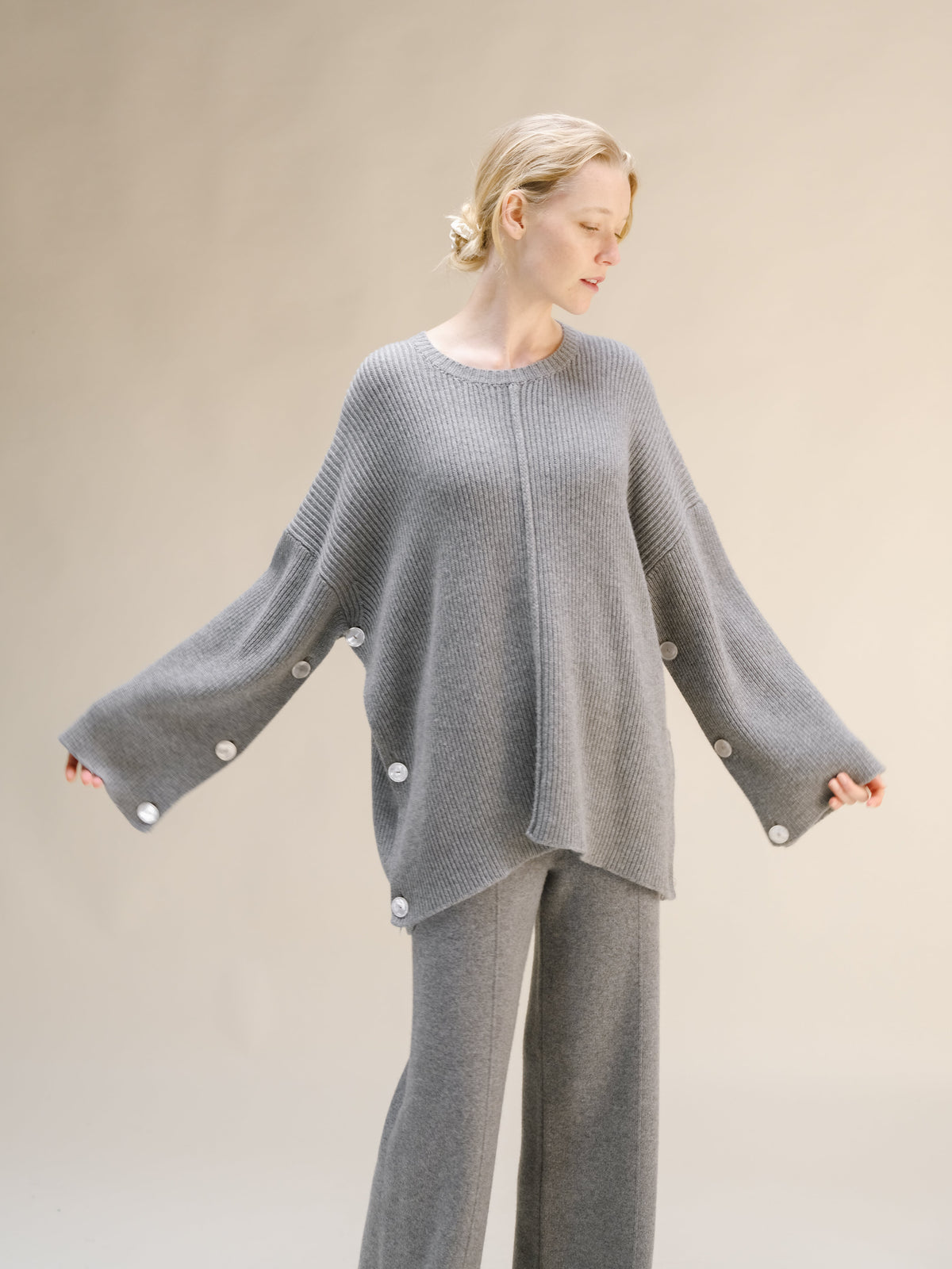 Mantella Oversize in Lana e Cashmere