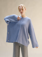 Mantella Oversize in Lana e Cashmere