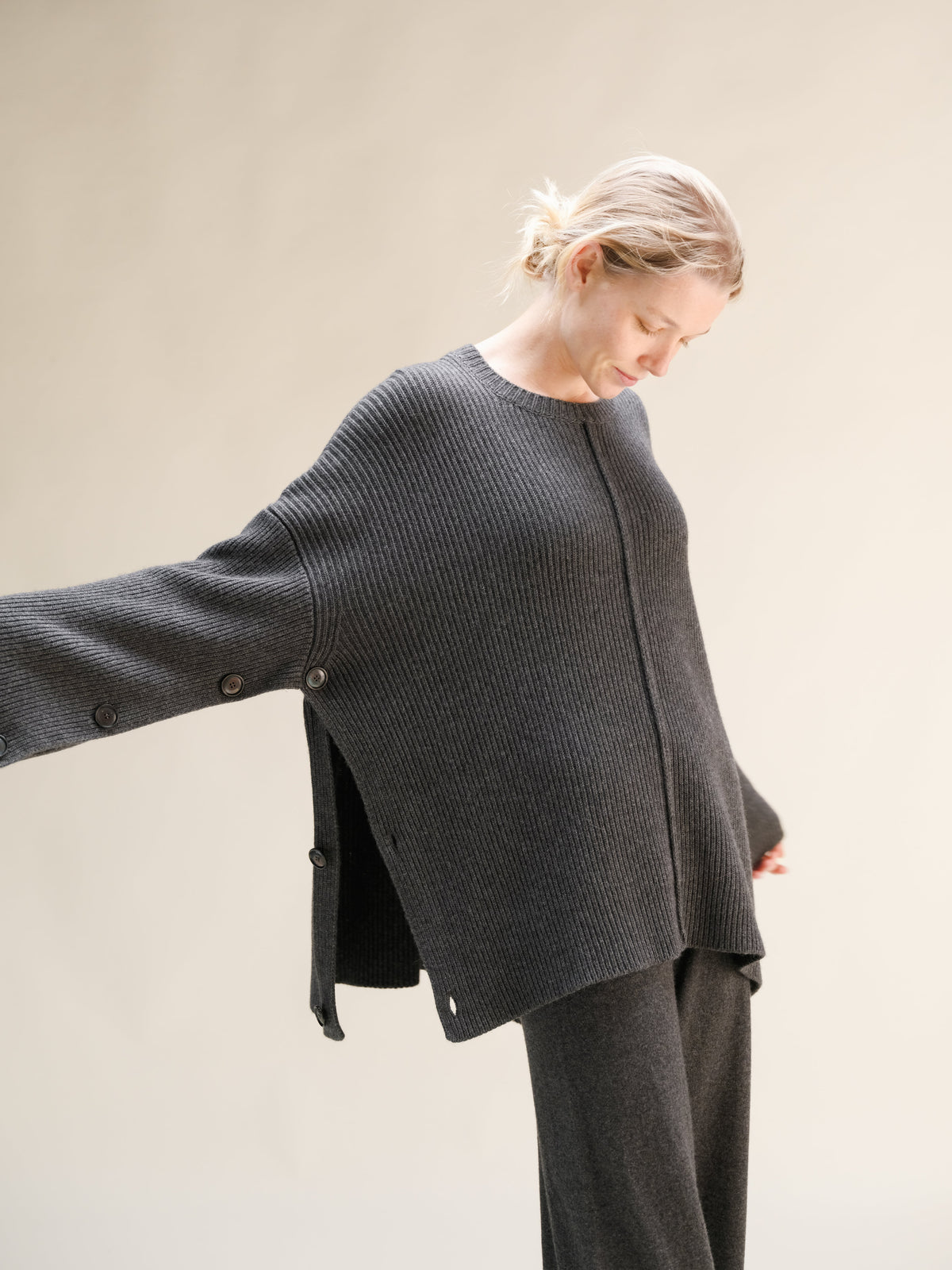 Mantella Oversize in Lana e Cashmere
