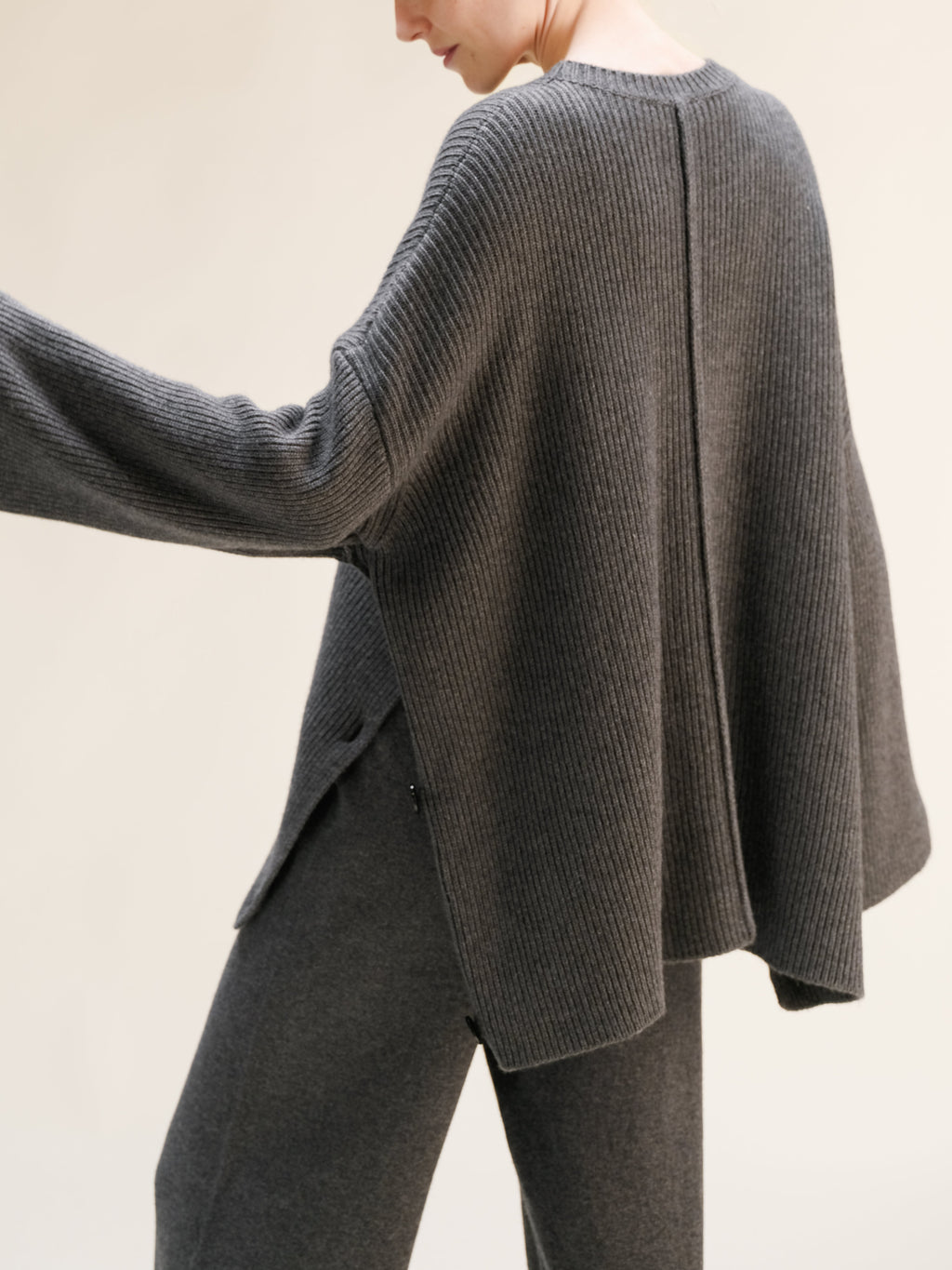 Mantella Oversize in Lana e Cashmere