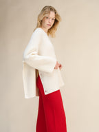Mantella Oversize in Lana e Cashmere