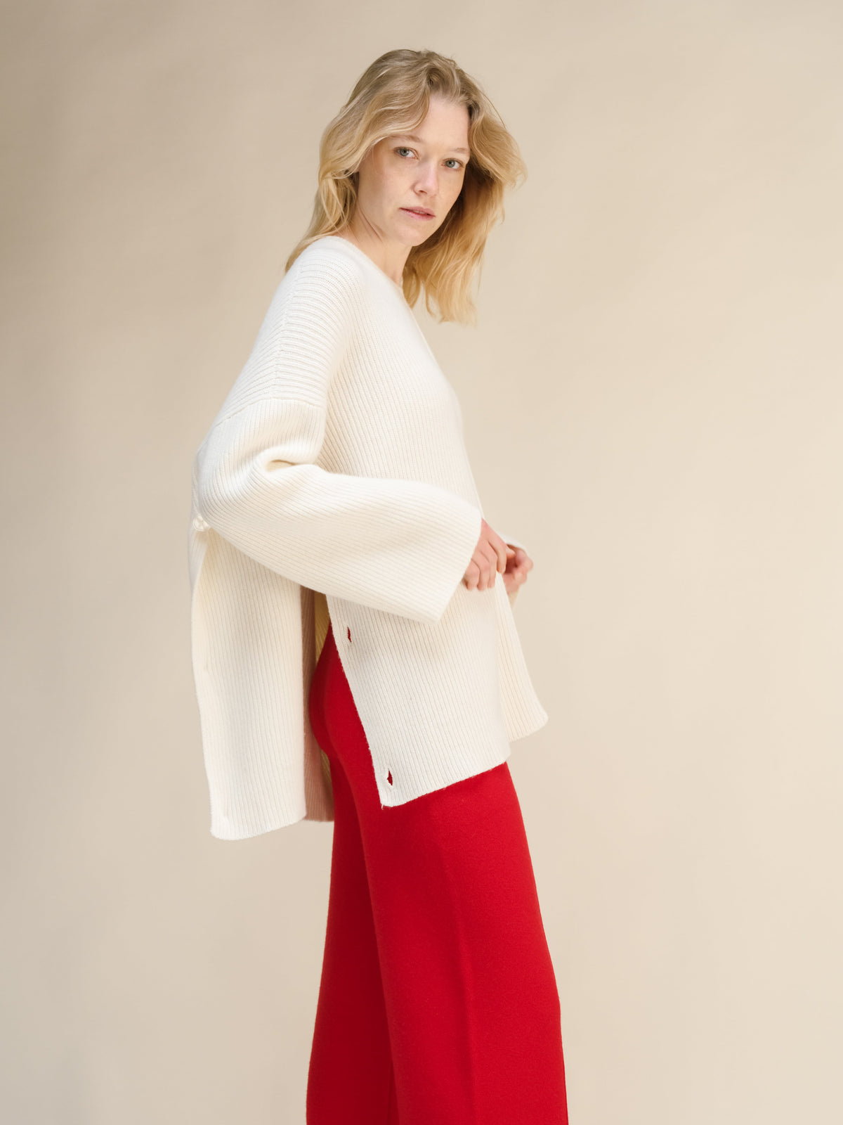 Mantella Oversize in Lana e Cashmere
