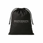 RB1034 Borsa Bowling da donna VIRGINIA in vera pelle Saffiano made in Italy.Accessori in metallo Argento Lucido.