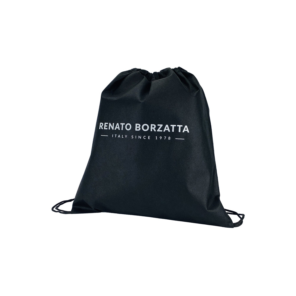 RB2003D | Genuine full-grain leather shoulder/wrist bag, dollar/light grain. Removable shoulder strap and handle. Blue color. Dimensions: 22 x 14 x 2.5 cm. Packaging: Non-Woven Fabric Bag