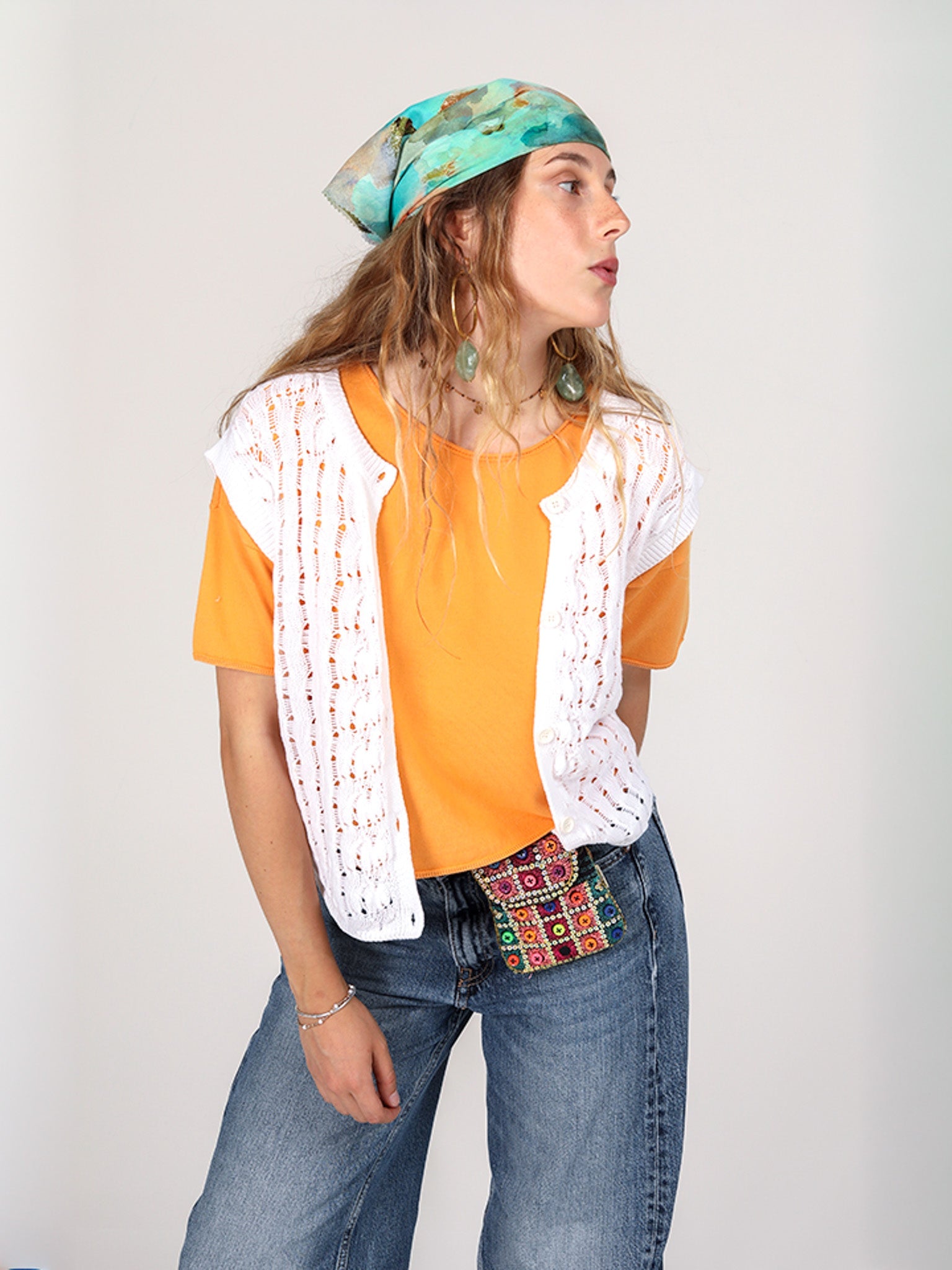 Ralia gilet punto corda