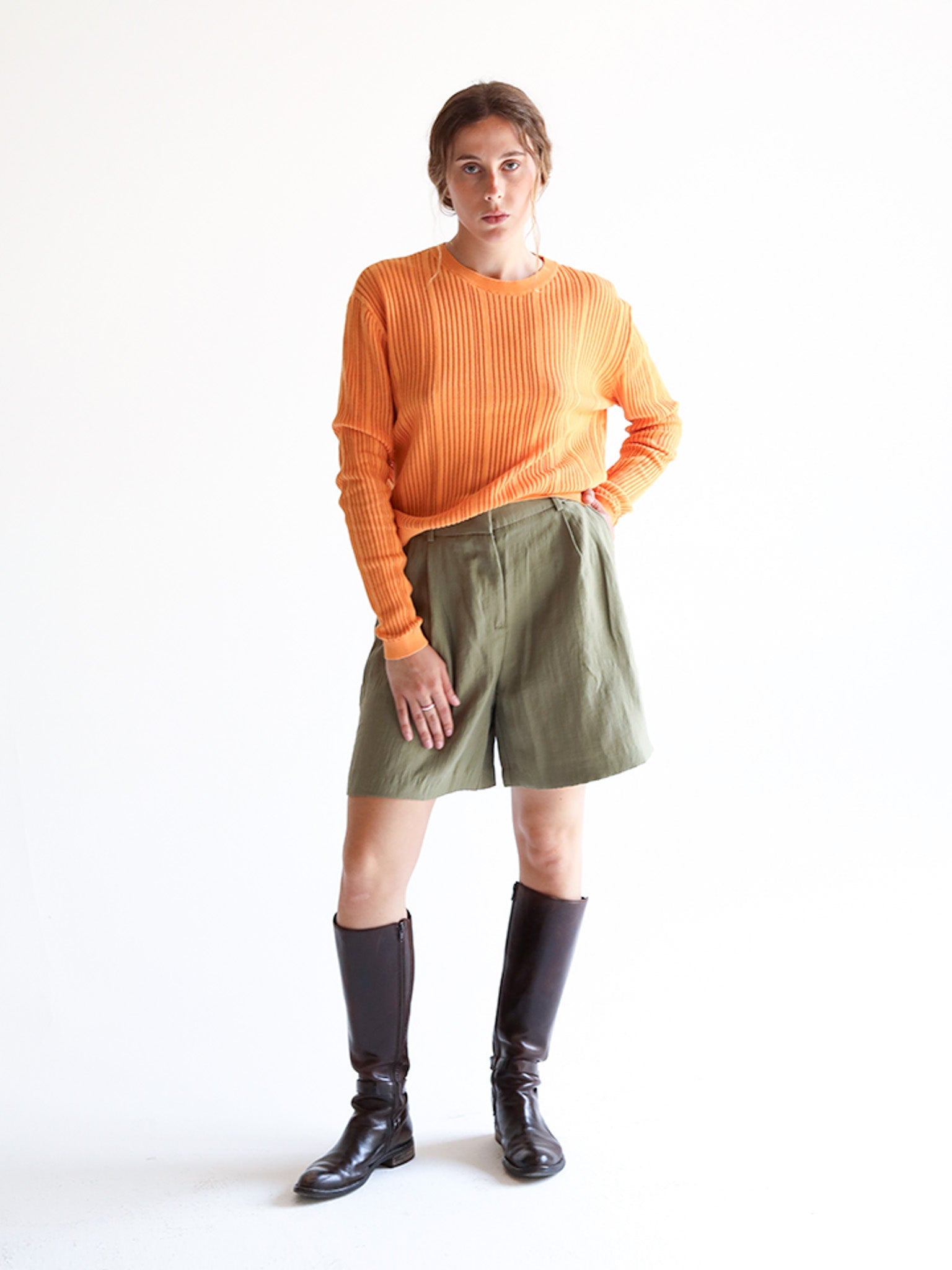 Rebecca maglia traforata sottile