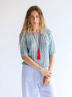Ruth maglia punto corda