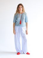 Ruth maglia punto corda