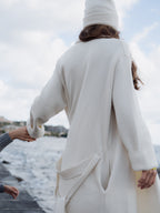 Cappotto Vestaglia in Misto Cashmere