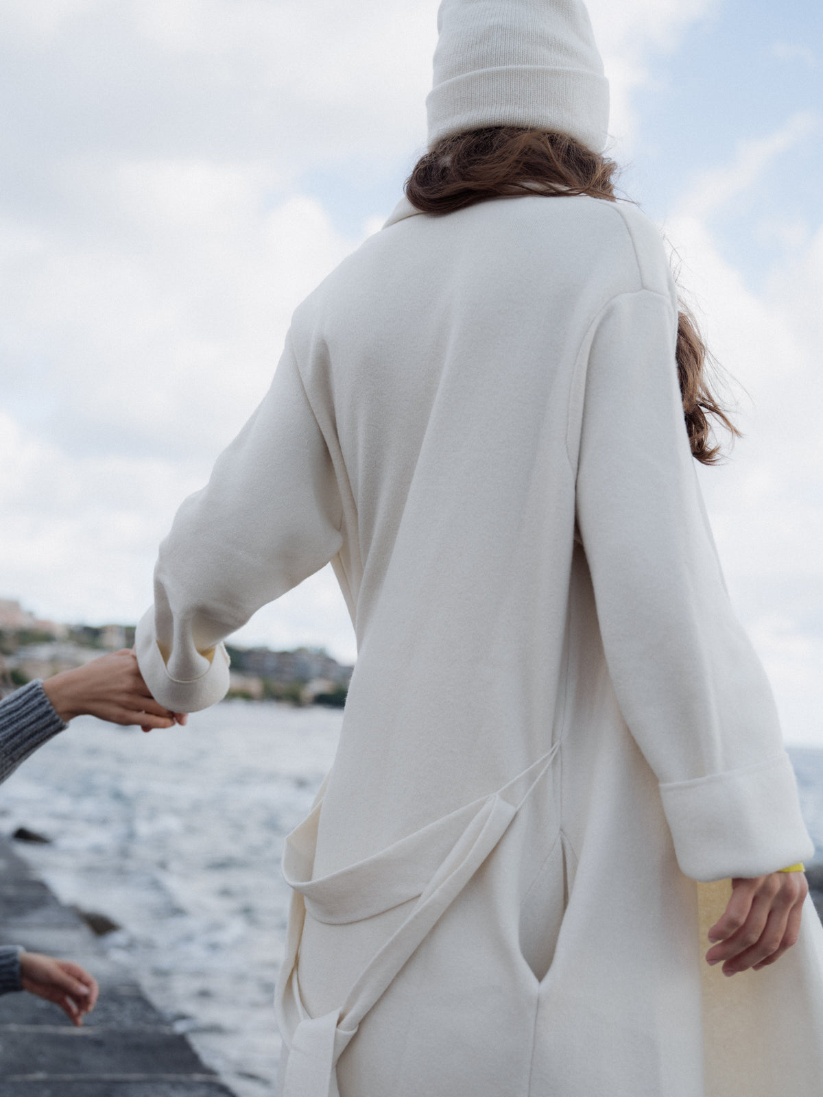 Cappotto Vestaglia in Misto Cashmere