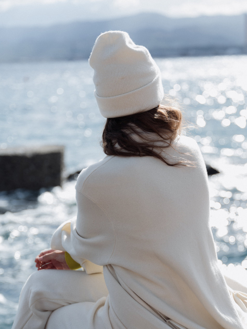 Cappotto Vestaglia in Misto Cashmere
